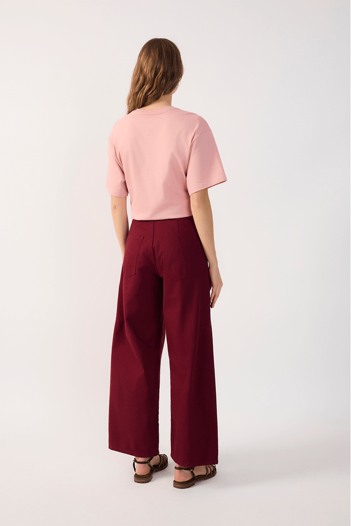 Calça Sarja Detalhe Bolso