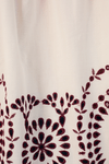 Camisa Algodão Bordado Barrado