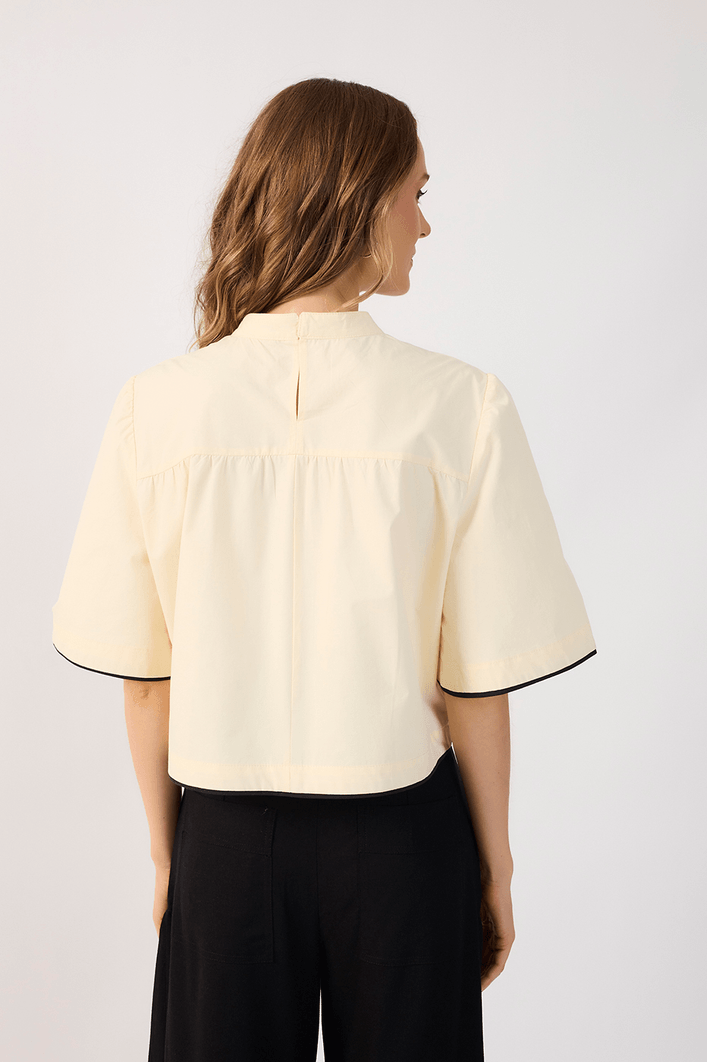 Blusa Algodão Bordada