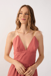 Vestido Cropped Algodão Bordado