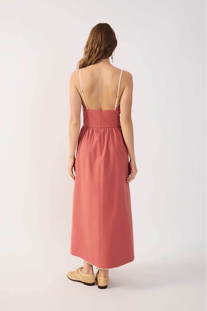 Vestido Cropped Algodão Bordado