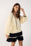 Vestido Curto Ggt Saia Sobreposta