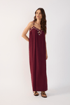 Vestido Cropped Pala Bordada