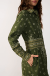 Vestido Est Lenço Solar