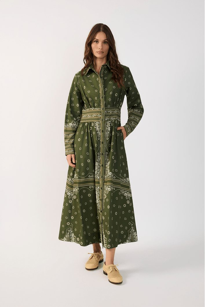 Vestido Est Lenço Solar