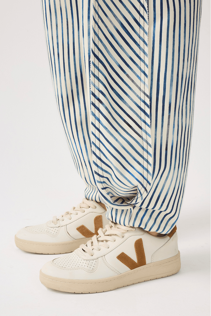 Calça Moletom Estampa Listra
