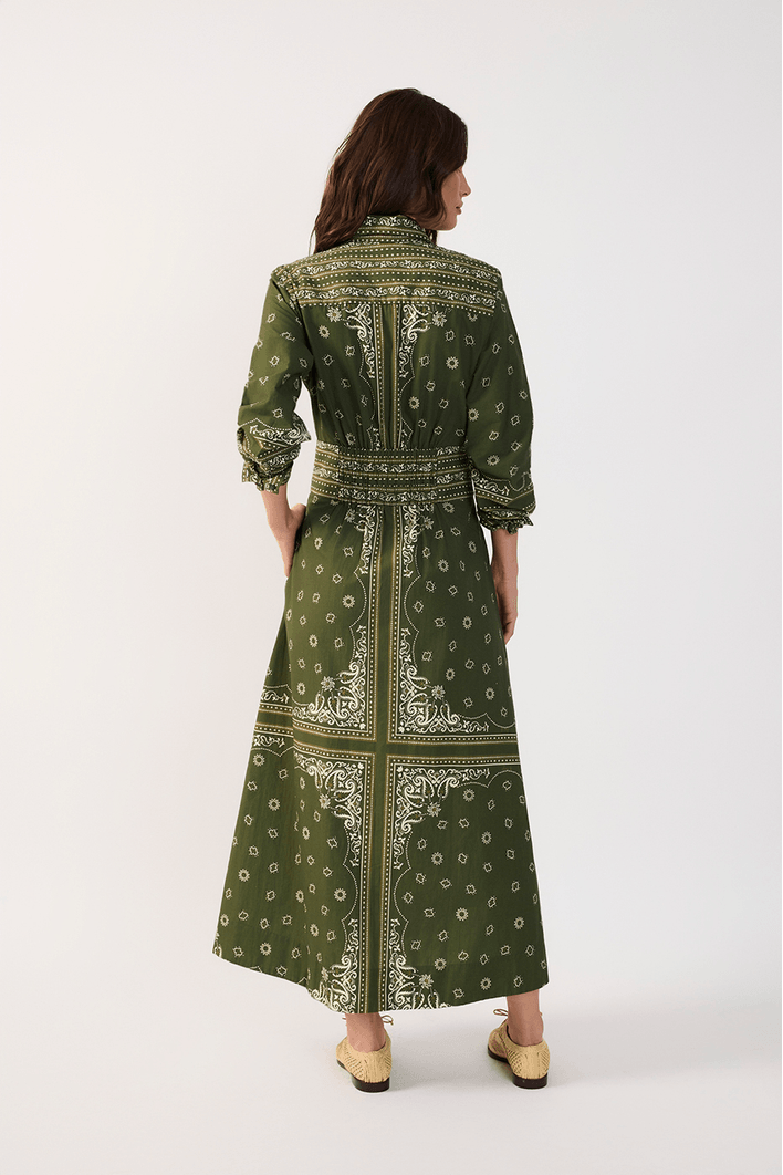 Vestido Est Lenço Solar