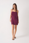 Vestido Curto Crepe Sobreposição