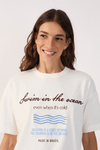 T-shirt Bordada Ocean