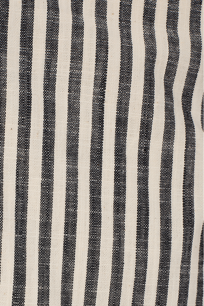 Short Sarja Linho Listra Black