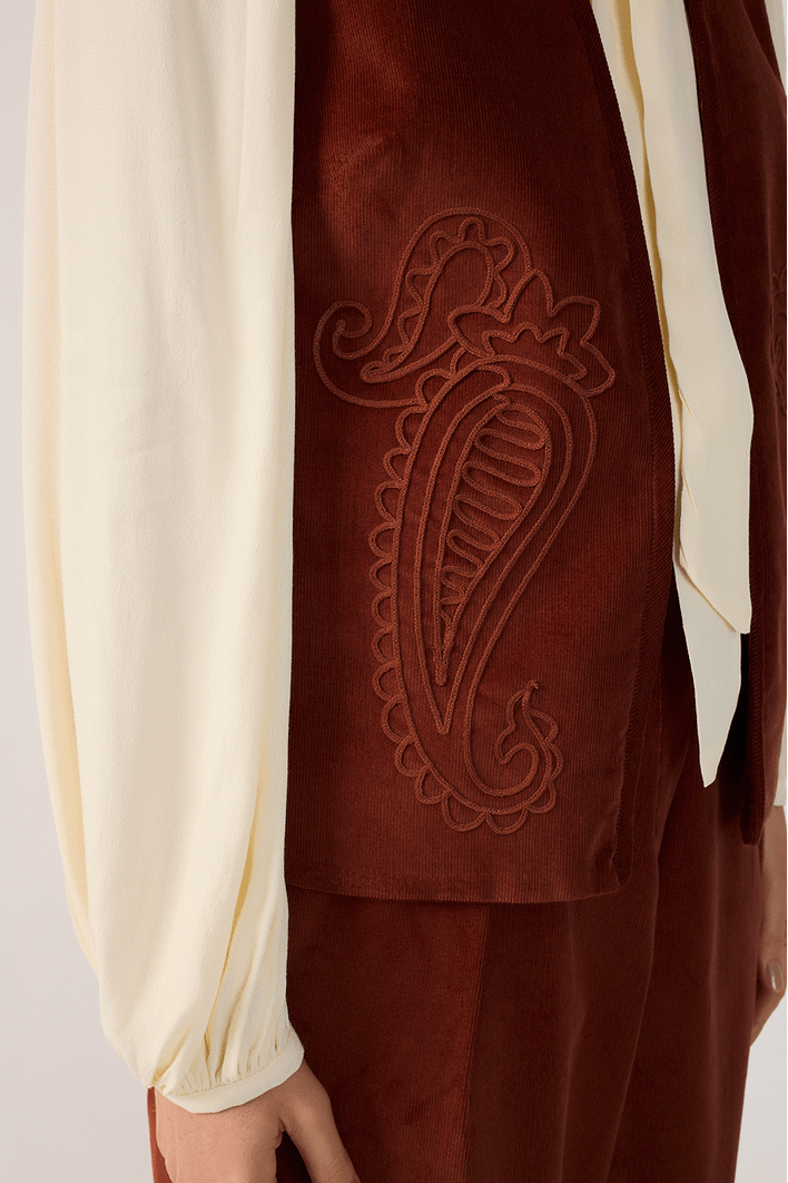 Colete Veludo Cotelê