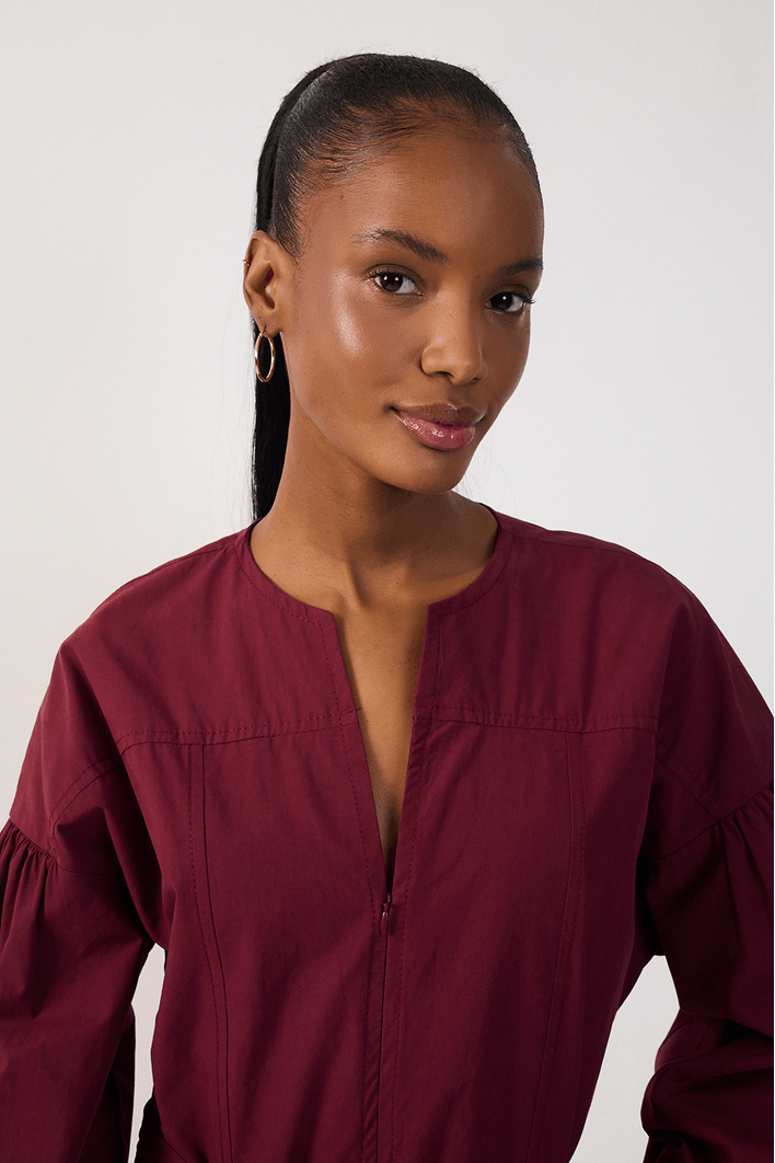 Macacão Algodão Decote Tesoura