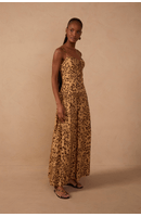 Vestido Cropeed Tricoline Est Selvagem