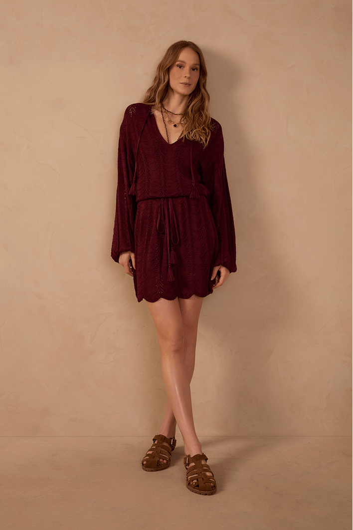 Vestido Tricot Bata