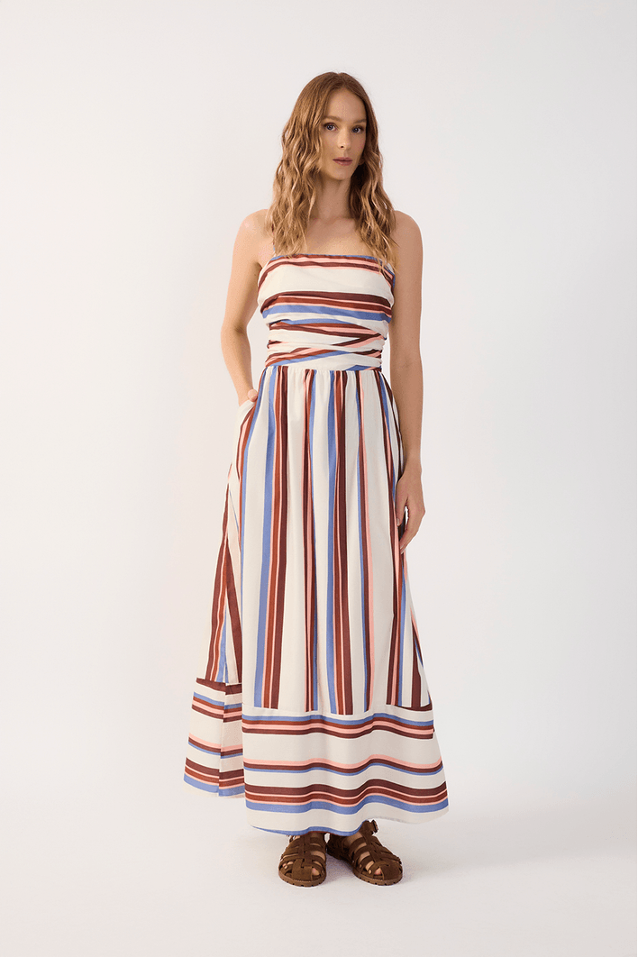 Vestido Cropped Listra Bruma