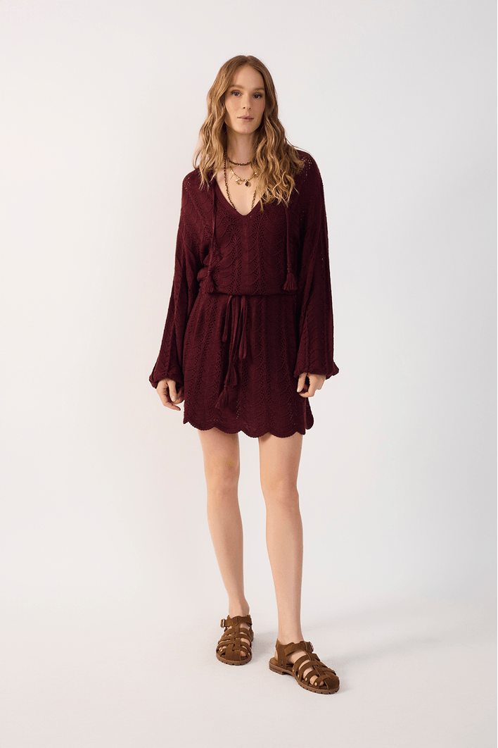 Vestido Tricot Bata
