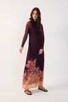 Vestido Tule Estampa Botânica