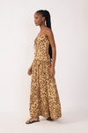 Vestido Cropeed Tricoline Est Selvagem