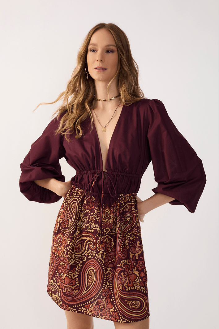 Vestido Est Aura Noturna