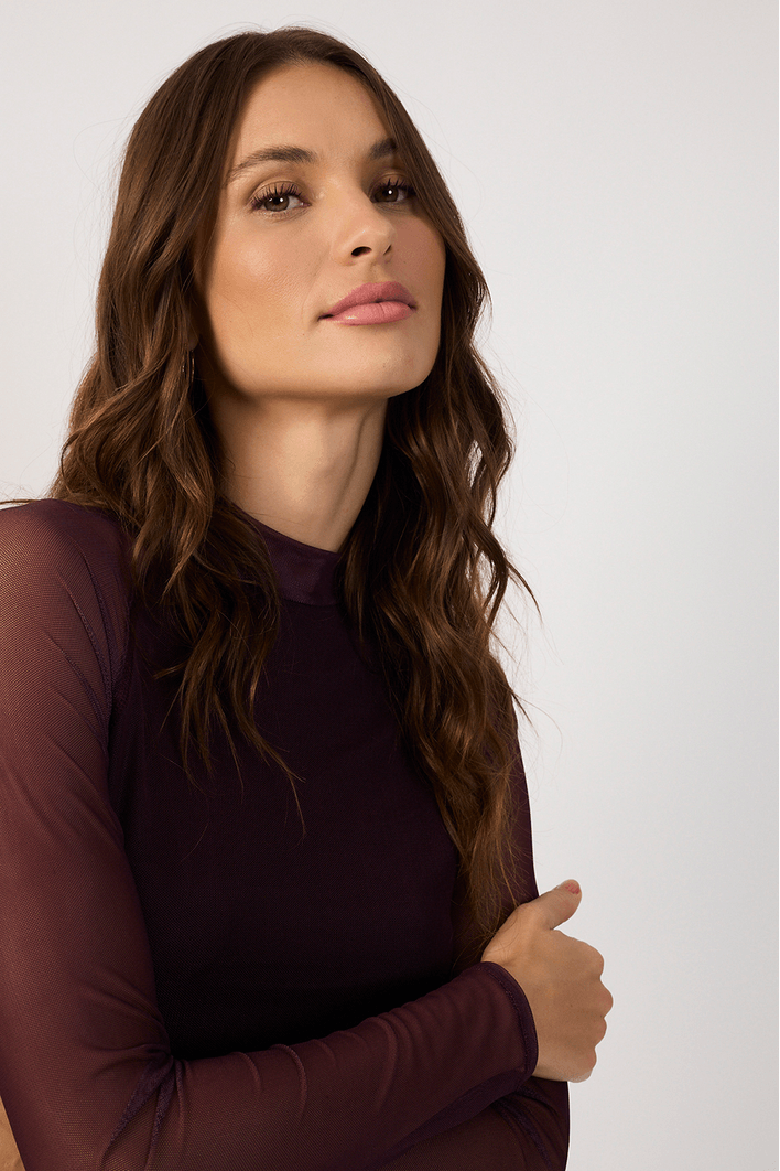 Vestido Tule Estampa Botânica