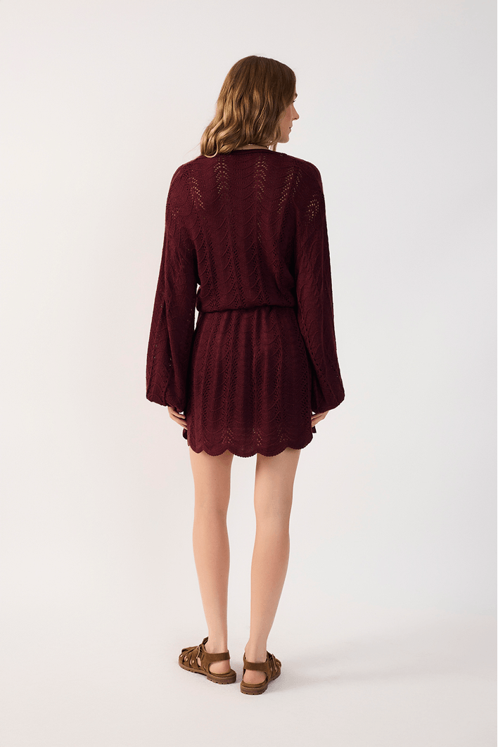 Vestido Tricot Bata