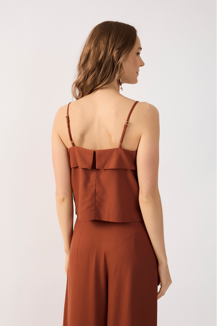 Blusa Linho Pala
