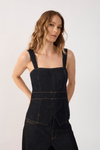 Blusa Jeans Pespontos Black