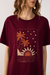 T-shirt Bordado Paisagem