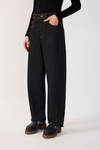 Calça Jeans Barrel Black