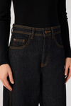Calça Jeans Barrel Black