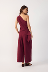 Calça Algodão Ampla Pregas