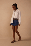 Short Jeans Dark Pespontos