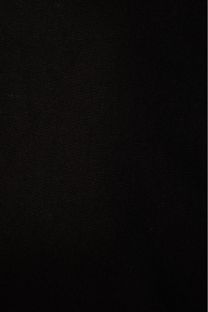 Vestido Cropped Linho Decote Vazado