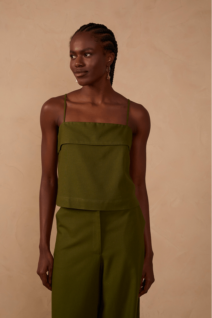 Blusa Linho Pala