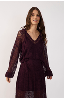 Bata Tricot Rendada