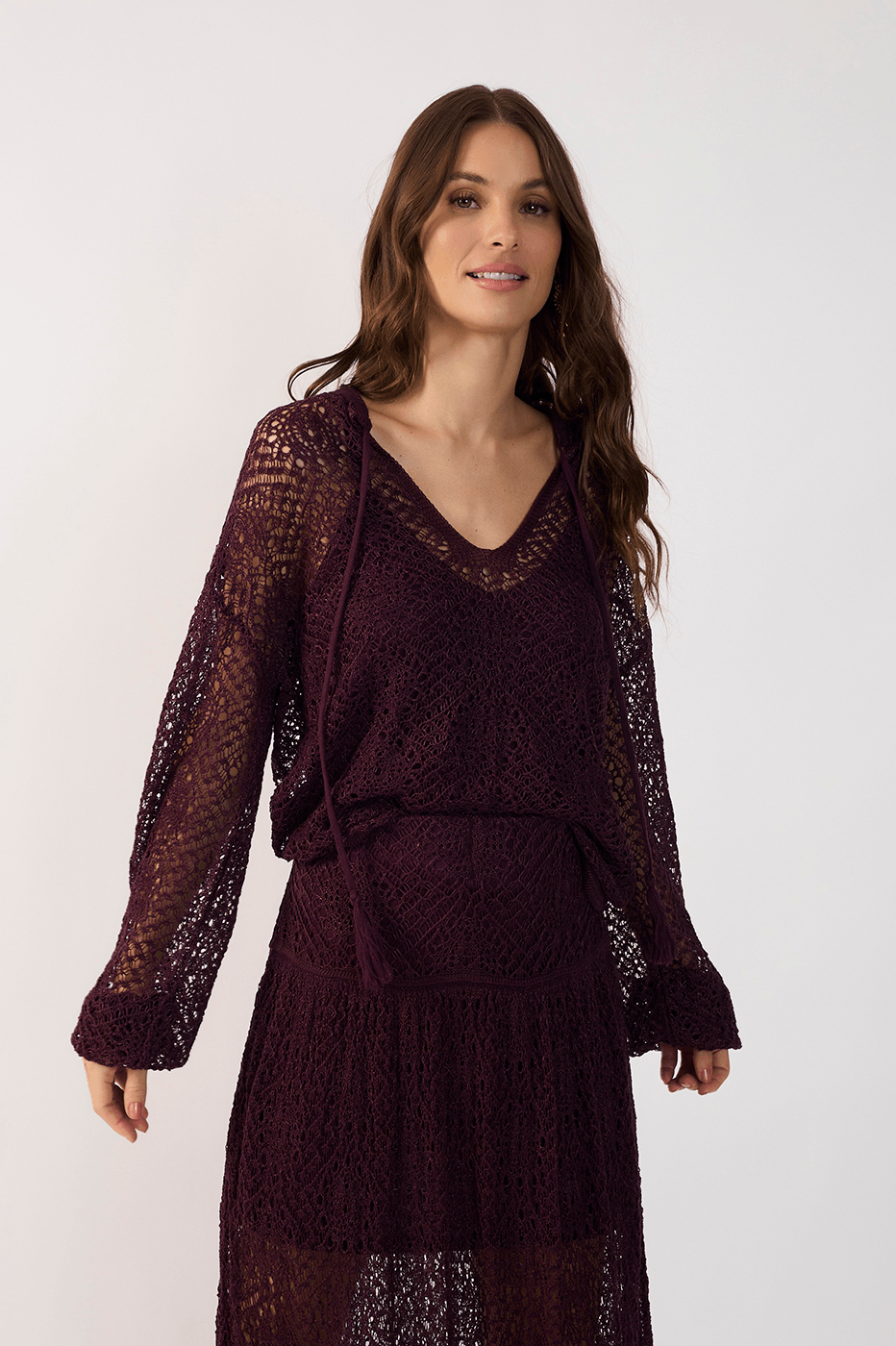 Bata Tricot Rendada