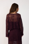 Bata Tricot Rendada