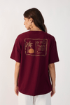 T-shirt Silk Postal