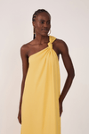 Vestido Cropped Linho Ombro Só