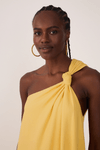 Vestido Cropped Linho Ombro Só