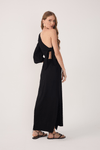 Vestido Linho Amarração Ombro Só