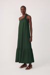 Vestido Cropped Linho Ombro Só