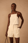 Blusa Linho Quadradinha