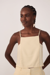 Blusa Linho Quadradinha