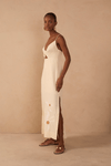 Vestido Cropped Bordado Dança Solar