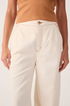 Calça Sarja Linho Pespontos