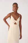 Vestido Cropped Bordado Dança Solar