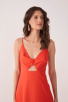 Vestido Cropped Bordado Dança Solar
