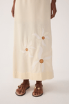 Vestido Cropped Bordado Dança Solar