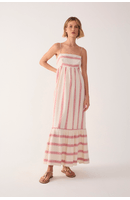 Vestido Cropped Listrado